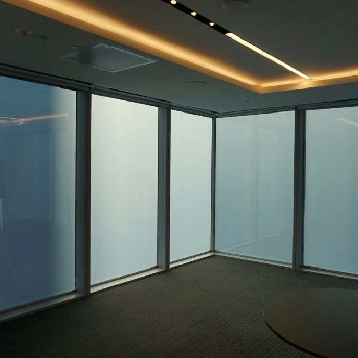 Smart film glass doors Miami FL