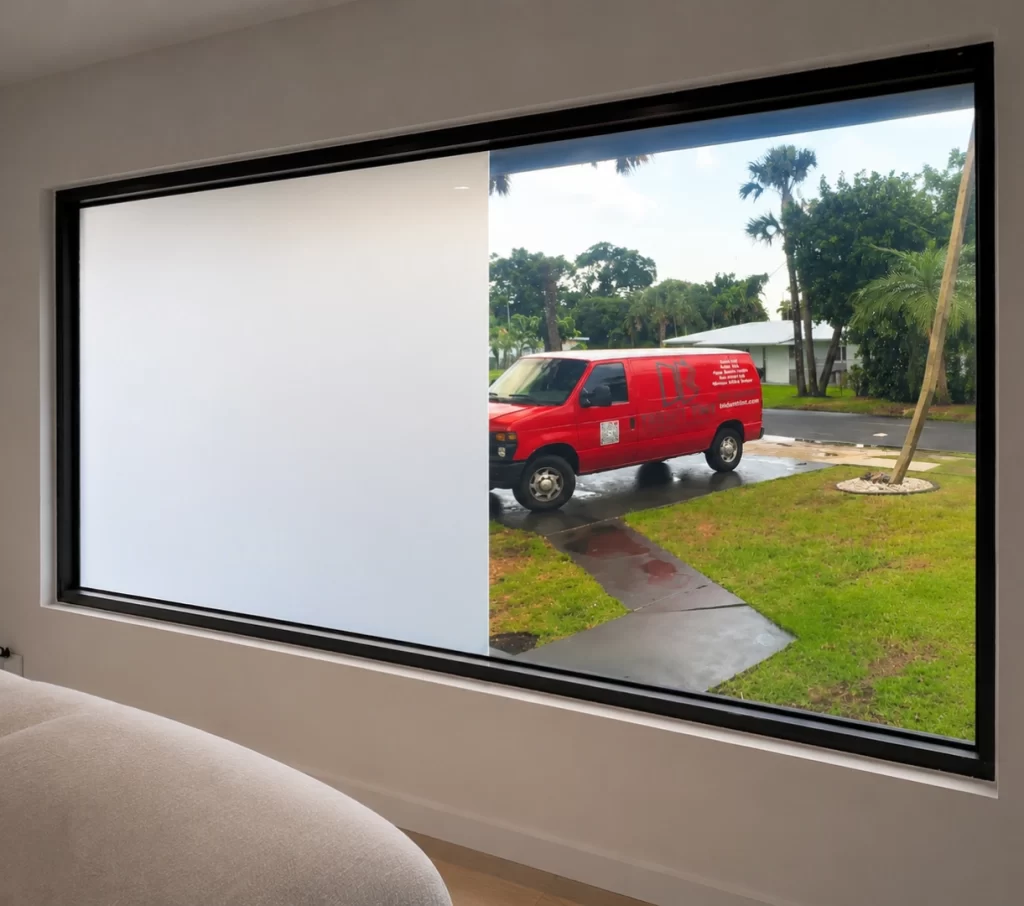 How does electrified switchable privacy glass work? 2 New Project 19